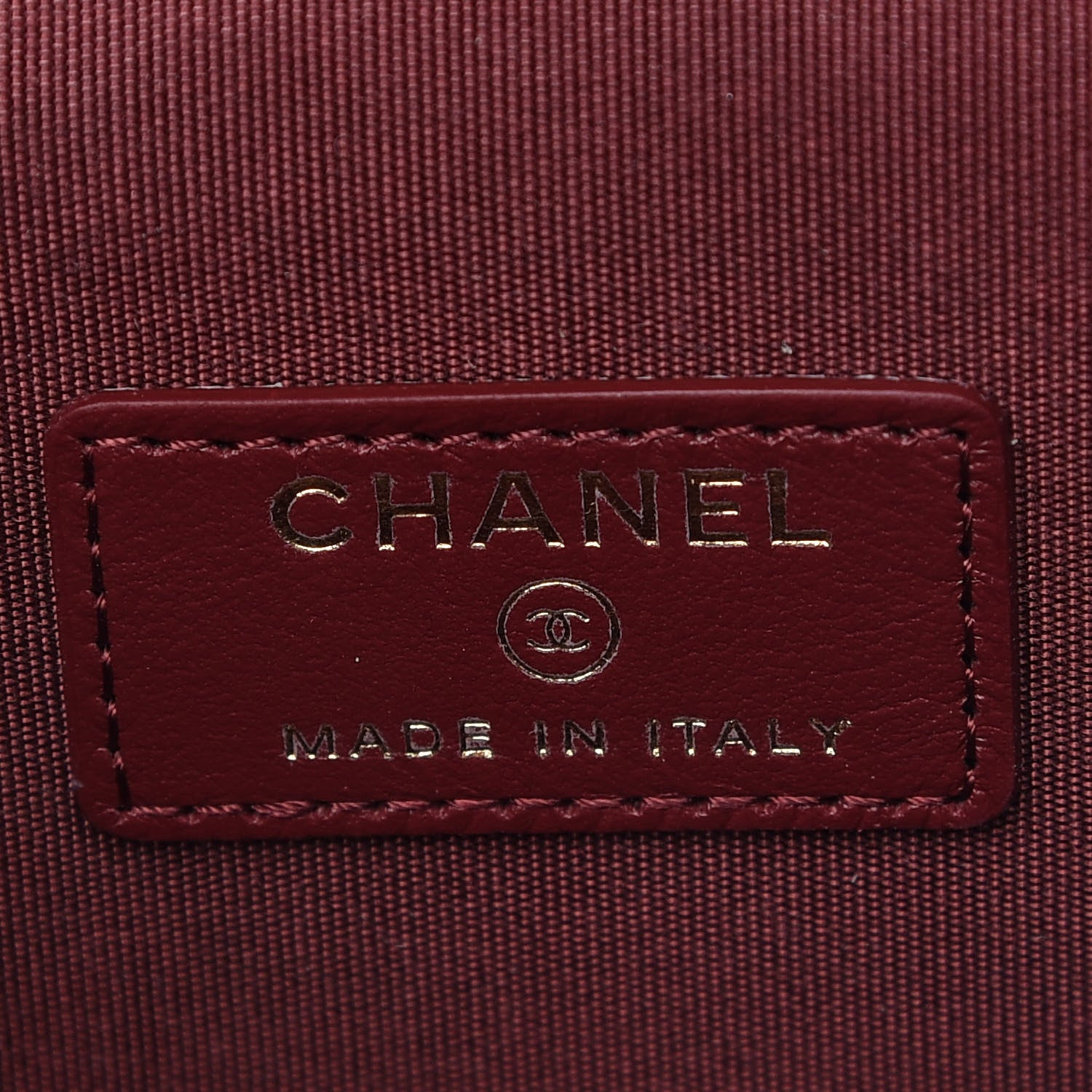 Chanel Calfskin Quilted Mini Perfect Fit Vanity Case With Chain Black 6 of 9