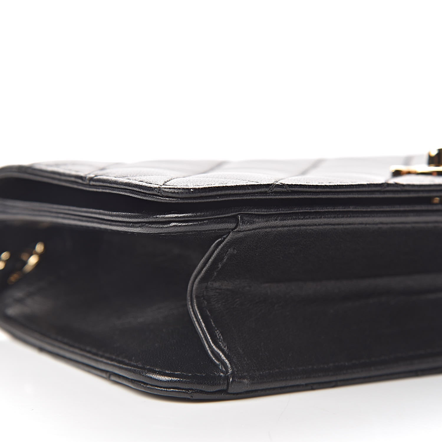 Chanel Lambskin Quilted Small Single Flap Black 9 of 11