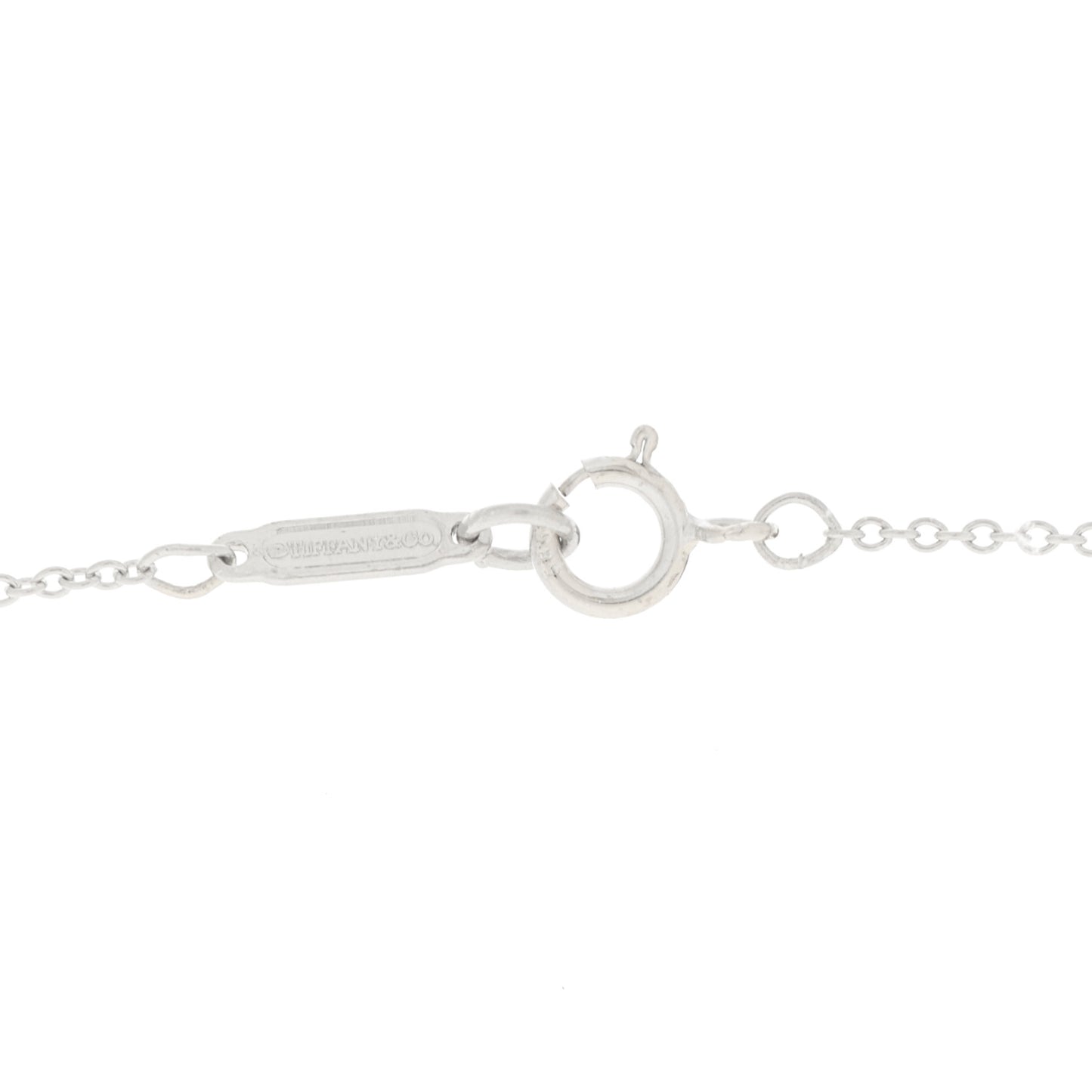 Platinum Diamond Large Cross Pendant Necklace