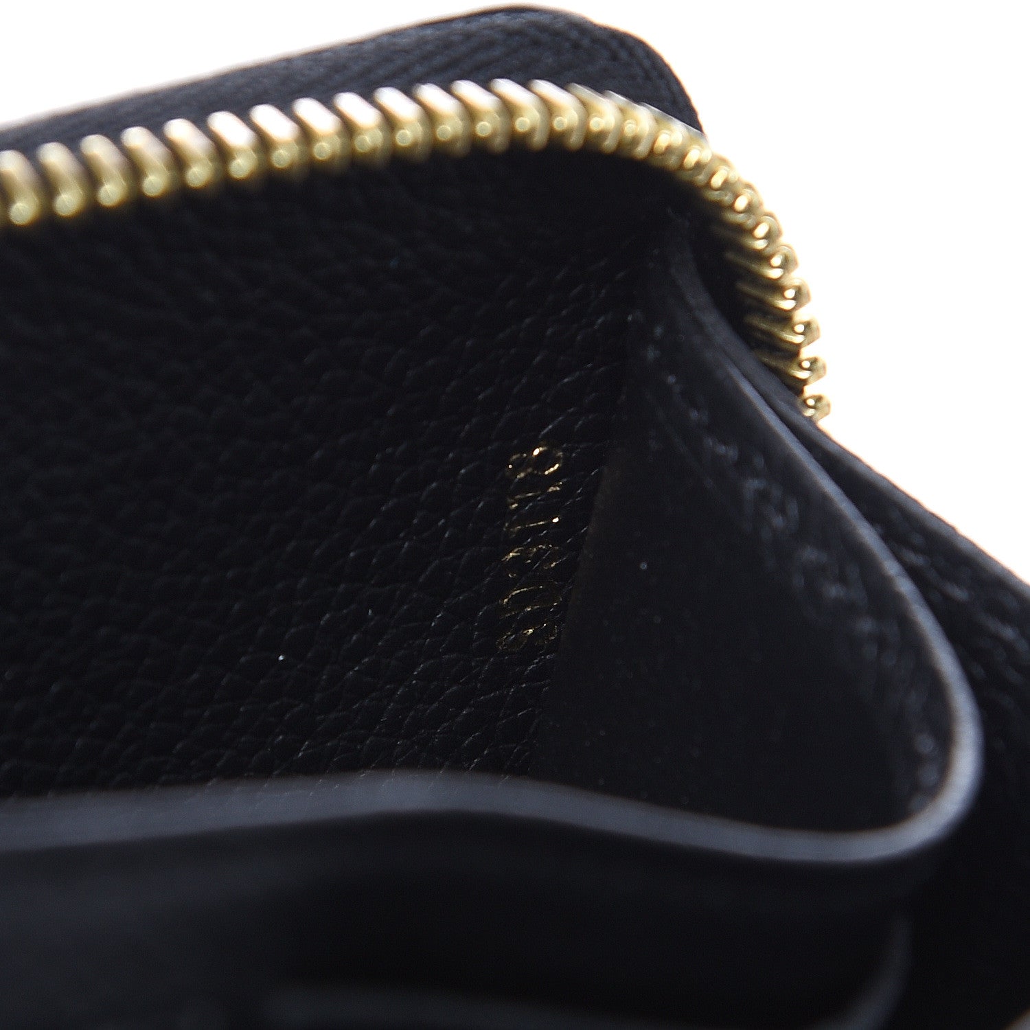 Louis Vuitton Empreinte Zippy Wallet Black 8 of 11