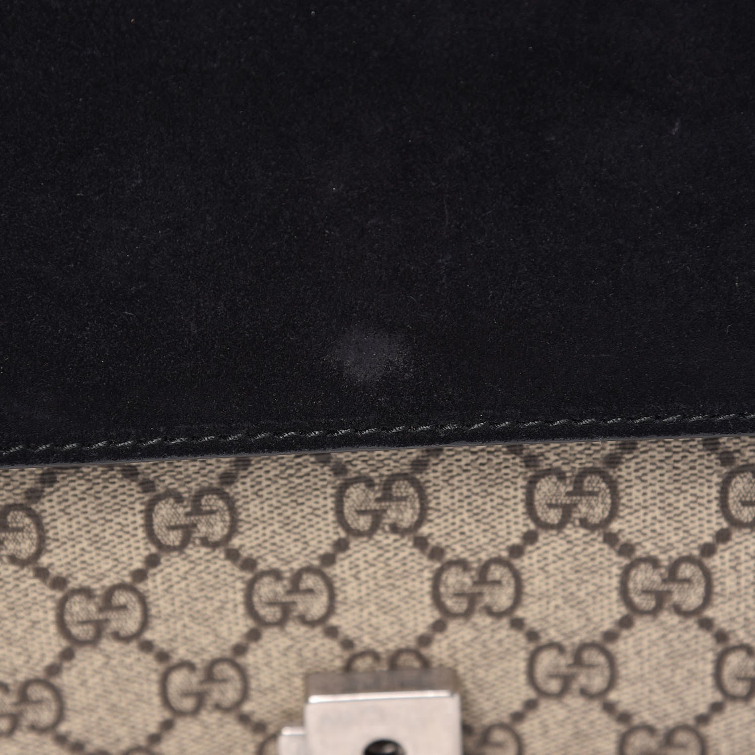 Gucci GG Supreme Monogram Crystal Small Dionysus Shoulder Bag Black 11 of 11