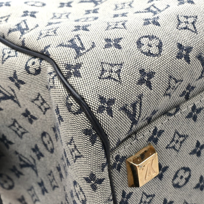 Louis Vuitton Mini Monogram Josephine PM Blue 9 of 12