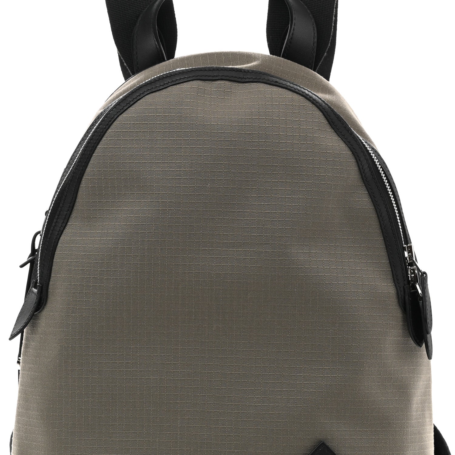 Hermes Bivoac Canvas Swift Allback Backpack Kaki Black 7 of 11