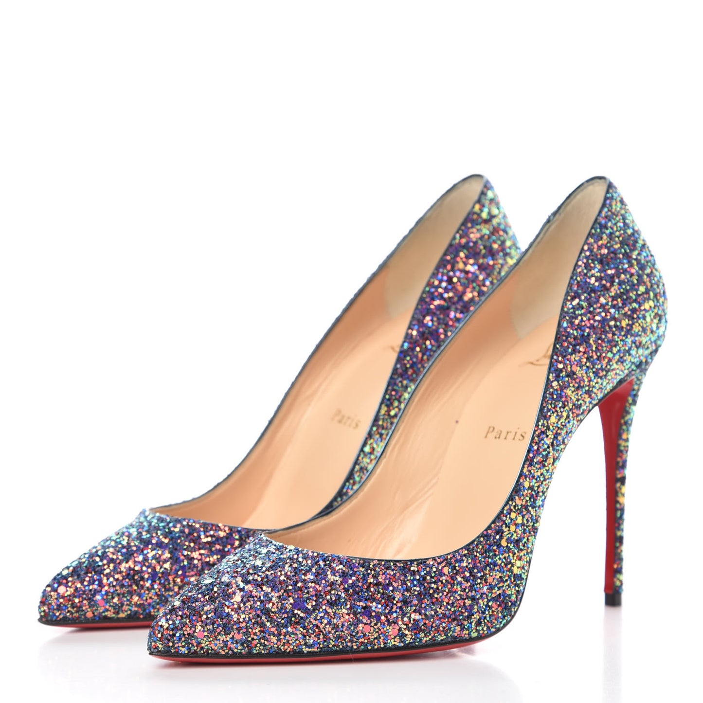 Glitter Pigalle Follies 100 Pumps 40.5 China Blue