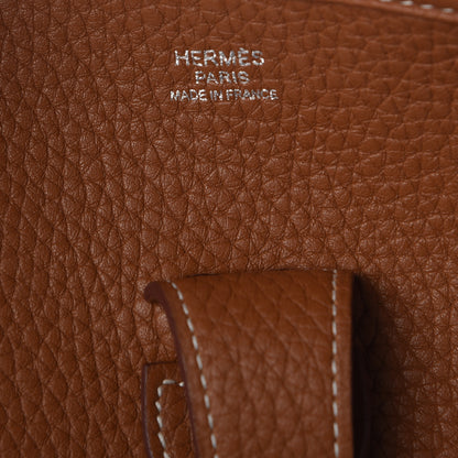 Hermes Taurillon Clemence Evelyne III GM Gold 6 of 10