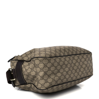 Gucci GG Plus Monogram Large Messenger Bag Dark Brown 4 of 10