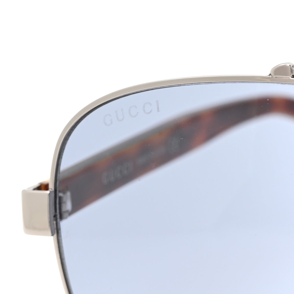 Web Aviator Sunglasses GG0528S Tortoise