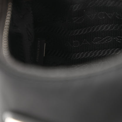 Prada Tessuto Nylon Saffiano Mini Re-Edition 2005 Bag Black 7 of 13