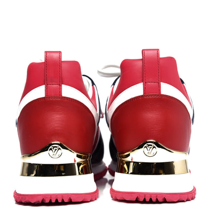 Louis Vuitton Calfskin Run Away Sneakers 37.5 Framboise Pink 7 of 11