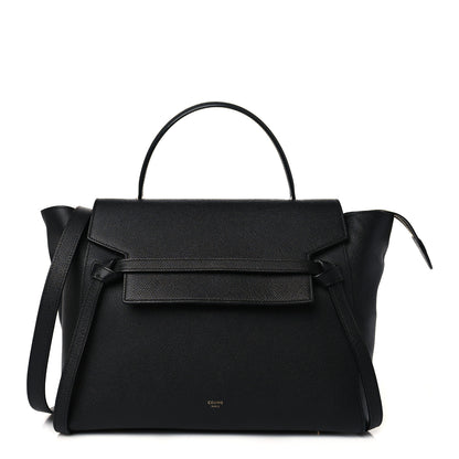Celine Grained Calfskin Mini Belt Bag Black 1 of 10