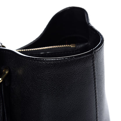 Versace Vitello Medusa Short Handle Tote Black 13 of 14