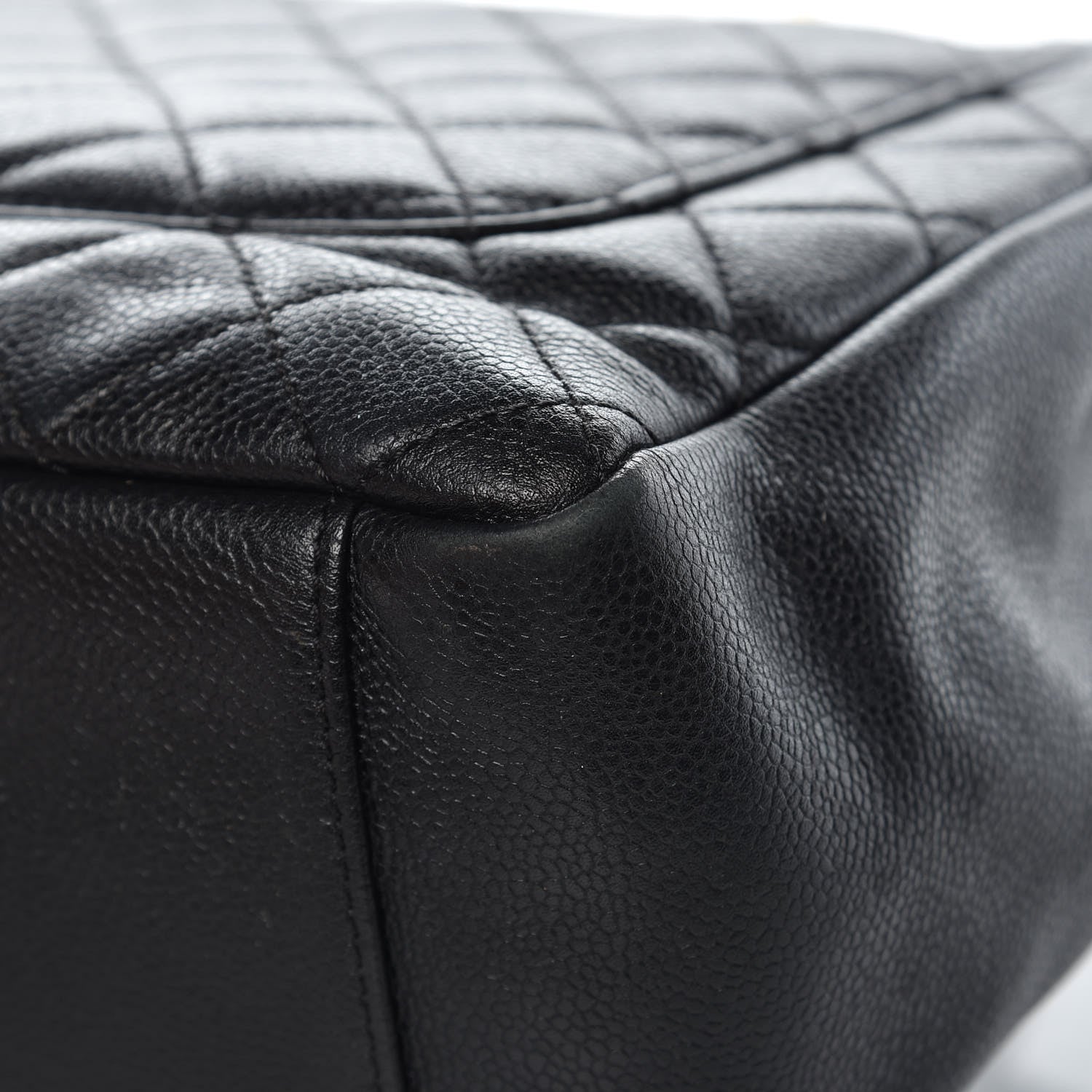 Chanel Caviar Quilted Grand Shopping Tote GST Black 11 of 16