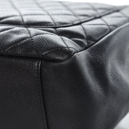 Chanel Caviar Quilted Grand Shopping Tote GST Black 11 of 16