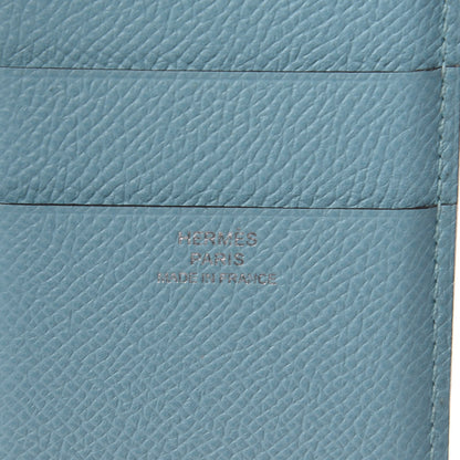 Hermes Epsom Smart Classic Case Bleu Atoll 6 of 8