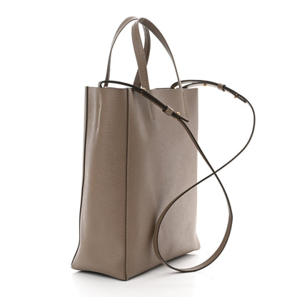 Celine Grained Calfskin Small Vertical Cabas Beige 3 of 10