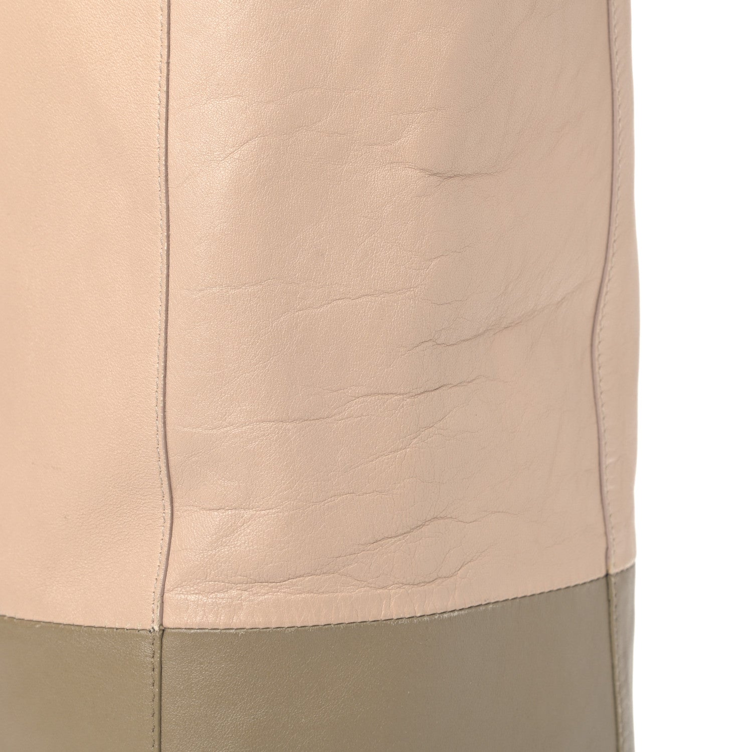 Celine Lambskin Small Vertical Bi-Cabas Nude Taupe 15 of 17