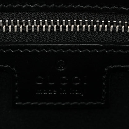 Gucci Calfskin Petite GG Small Tote Bag Black 7 of 10