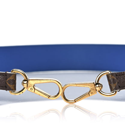 Louis Vuitton Monogram Bandouliere Shoulder Strap Blue 5 of 7