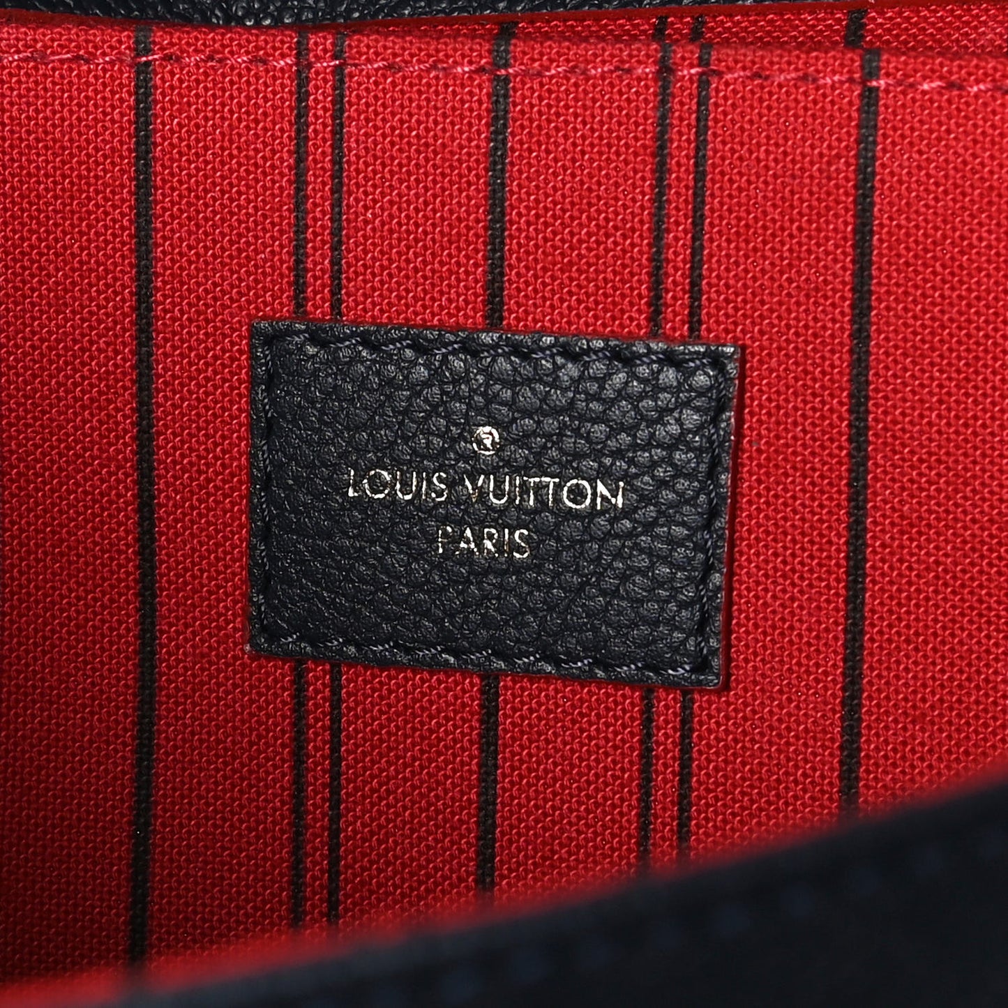 Empreinte Pochette Metis Marine Rouge