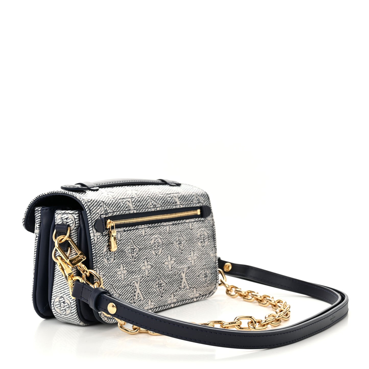 Monoglam Pochette Metis East West Blue