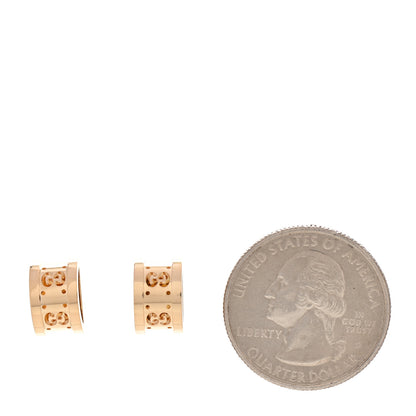 Gucci 18K Yellow Gold Icon Twirl Earrings 2 of 5