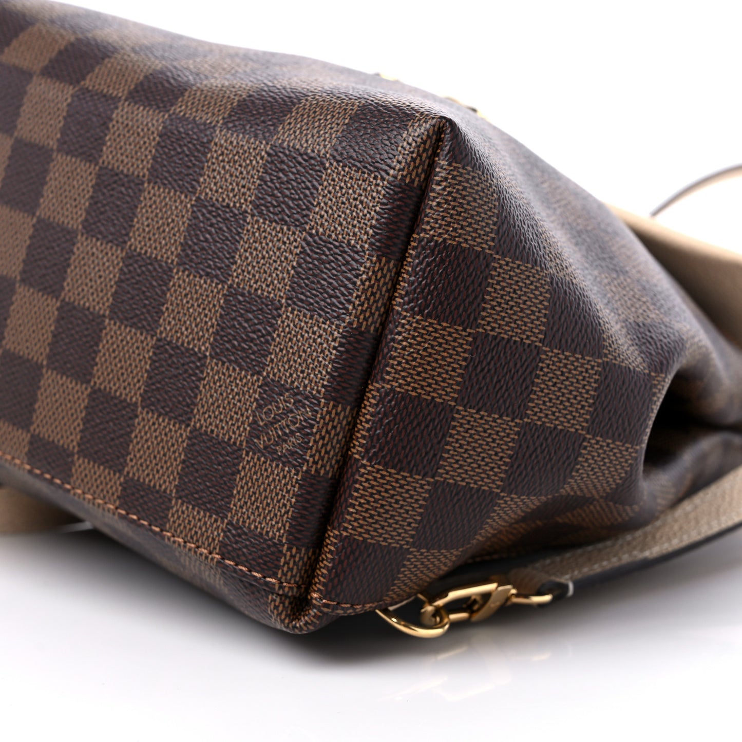 Damier Ebene Clapton Backpack Creme