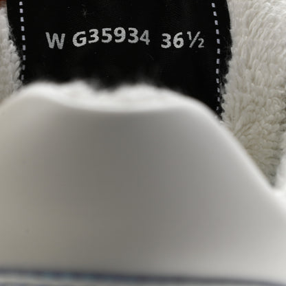 Chanel Calfskin Womens Logo Sneakers 36.5 White Blue 7 of 8