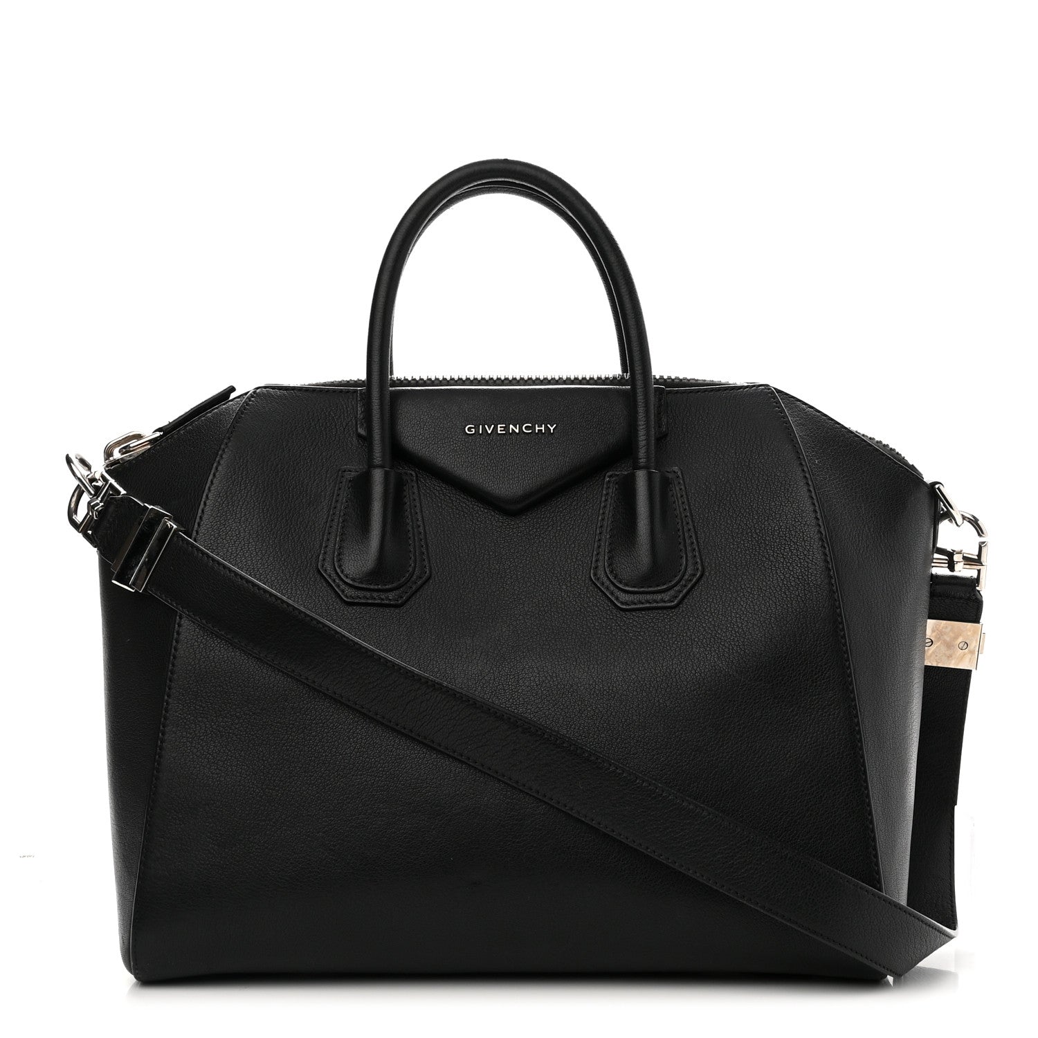 Givenchy Sugar Goatskin Medium Antigona Black 1 of 13