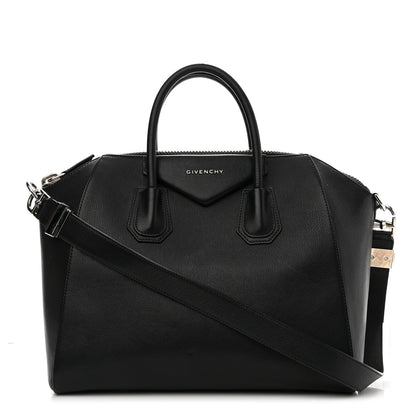 Givenchy Sugar Goatskin Medium Antigona Black 1 of 13
