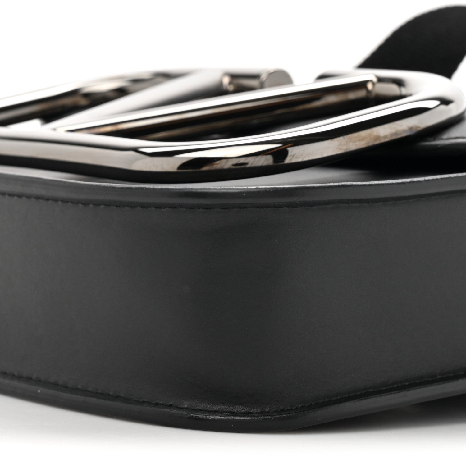 Valentino Garavani Smooth Calfskin Small Supervee Crossbody Bag Black 8 of 14