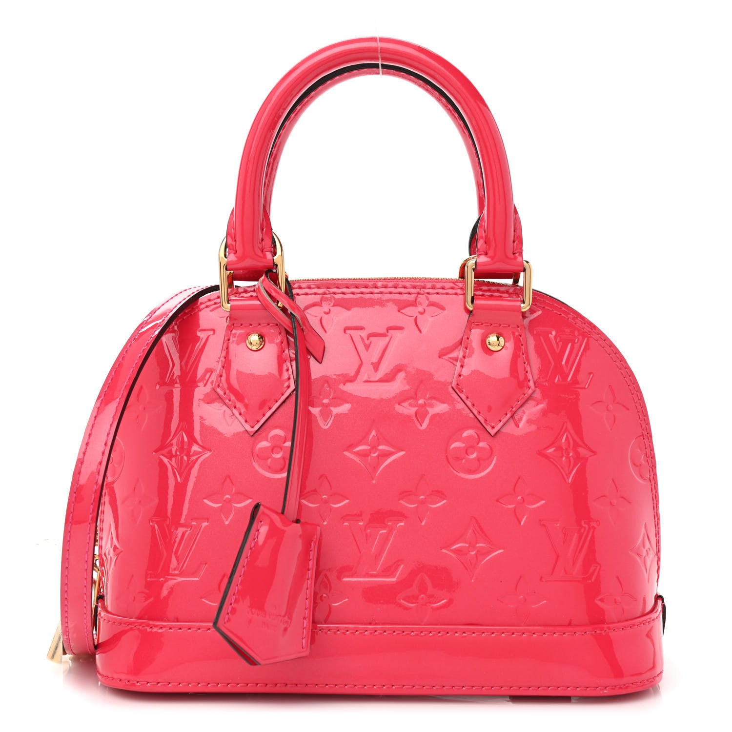 Louis Vuitton Vernis Alma BB Hot Pink 1 of 9