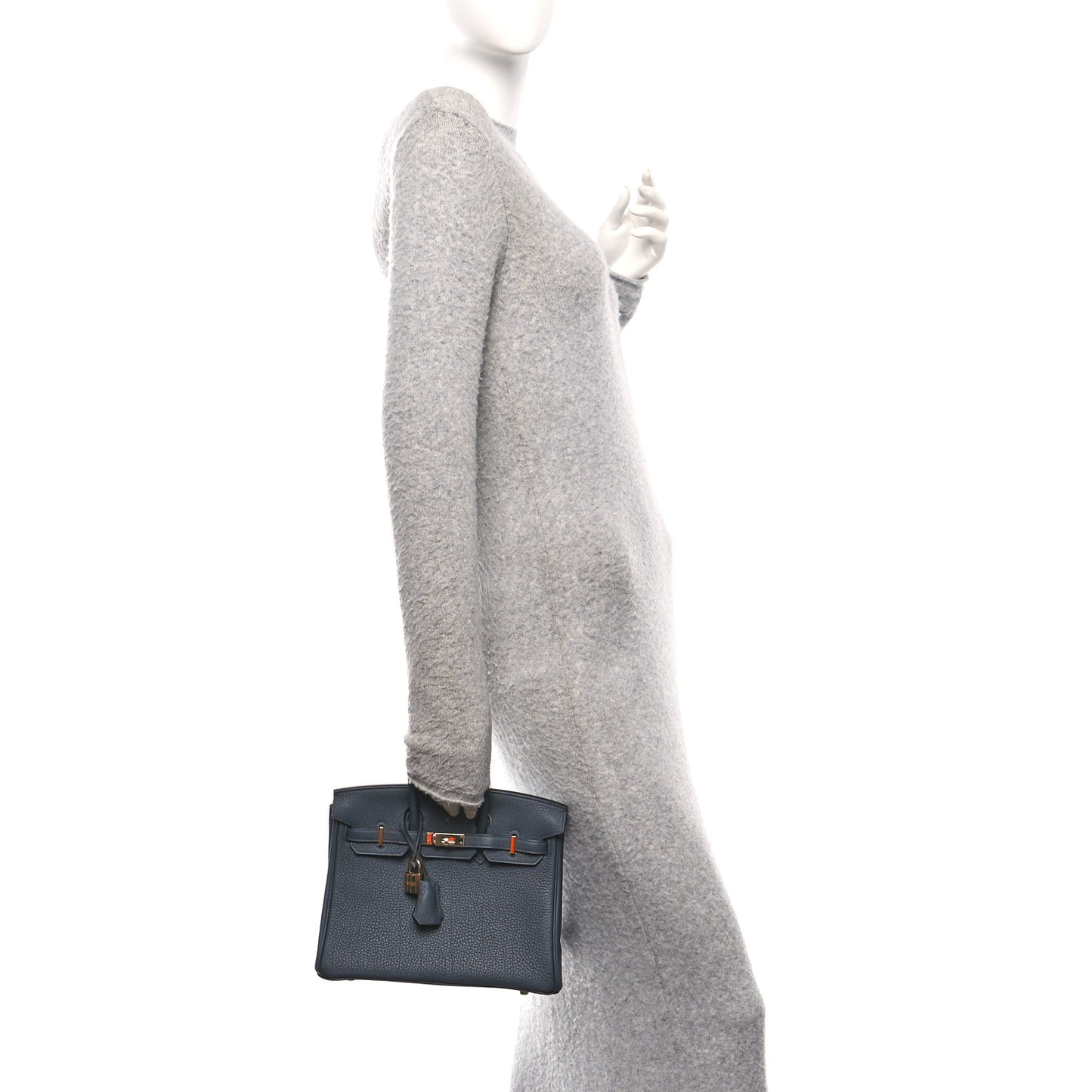 Togo Birkin 25 Gris Misty