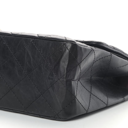 Chanel Aged Calfskin Quilted 2.55 Reissue 226 Flap Black 7 of 12
