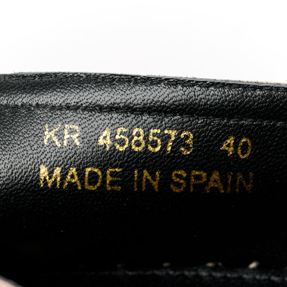 Saint Laurent Lambskin Monogram Espadrilles 40 Nude 8 of 8