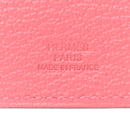 Hermes Chevre Mysore Tarmac PM Passport Holder Rose Ete 6 of 6