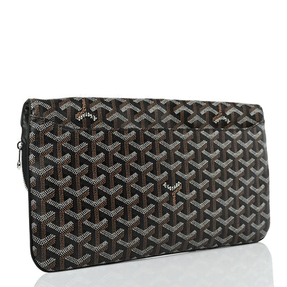 Goyard Goyardine Sainte Marie Soft Clutch Black 2 of 5