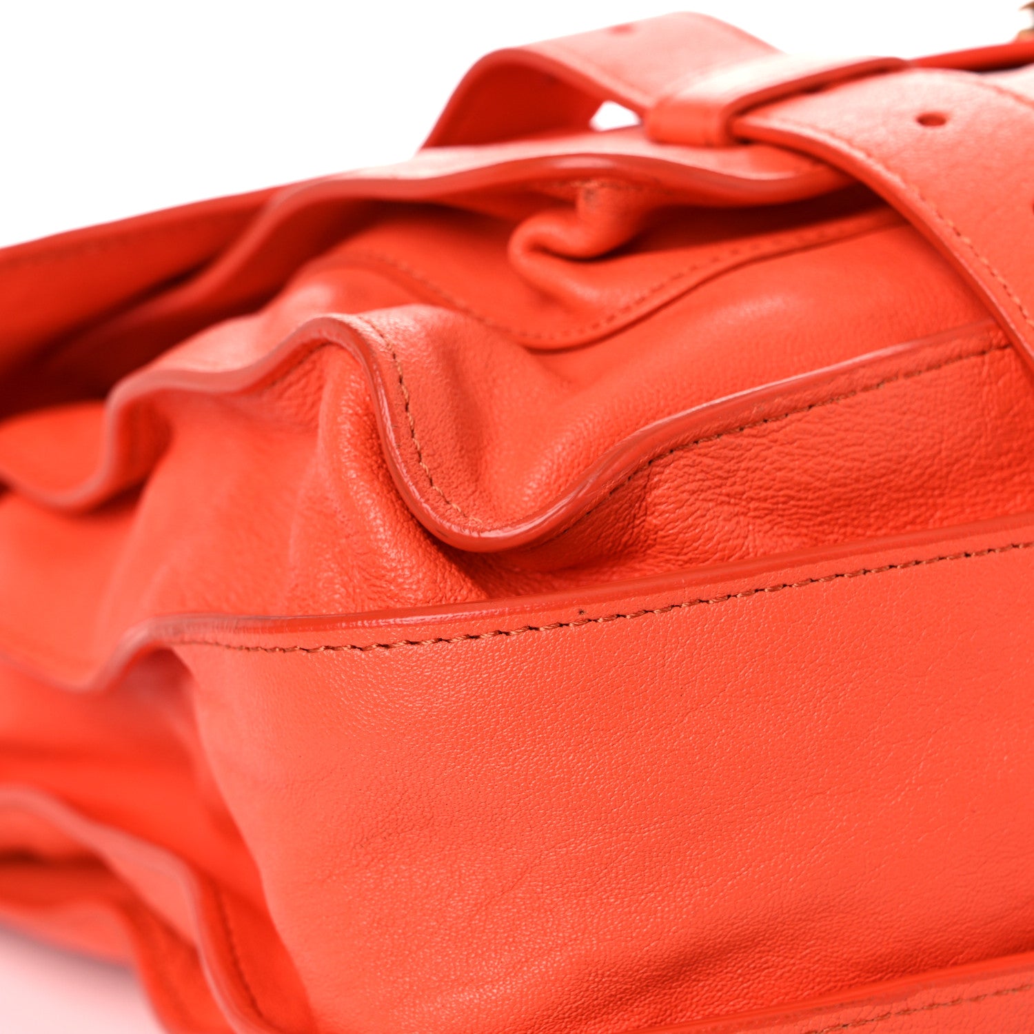 Proenza Schouler Lambskin Large PS1 Satchel Grapefruit 7 of 21