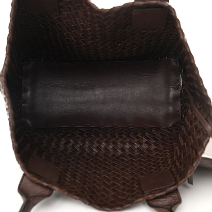 Bottega Veneta Nappa Intrecciato Mini Cabat Ebano 11 of 20