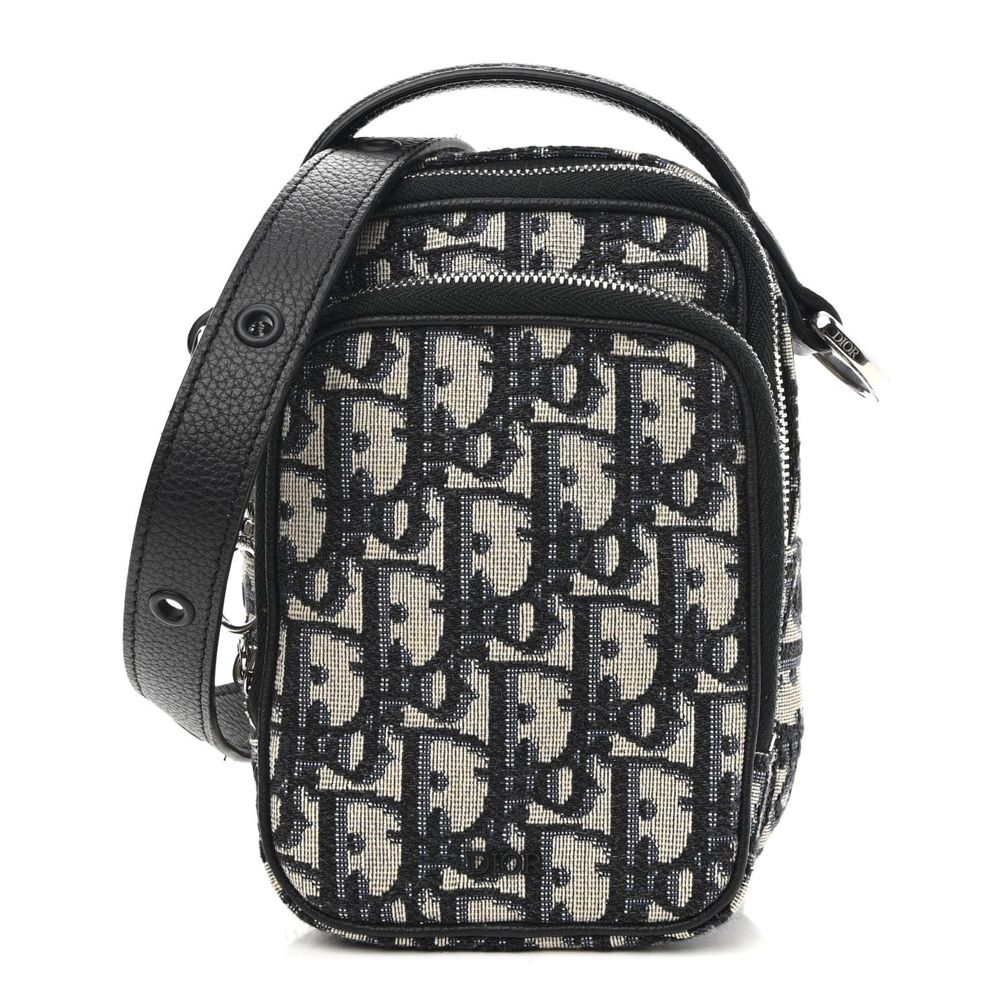 Oblique Crossbody Bag Blue