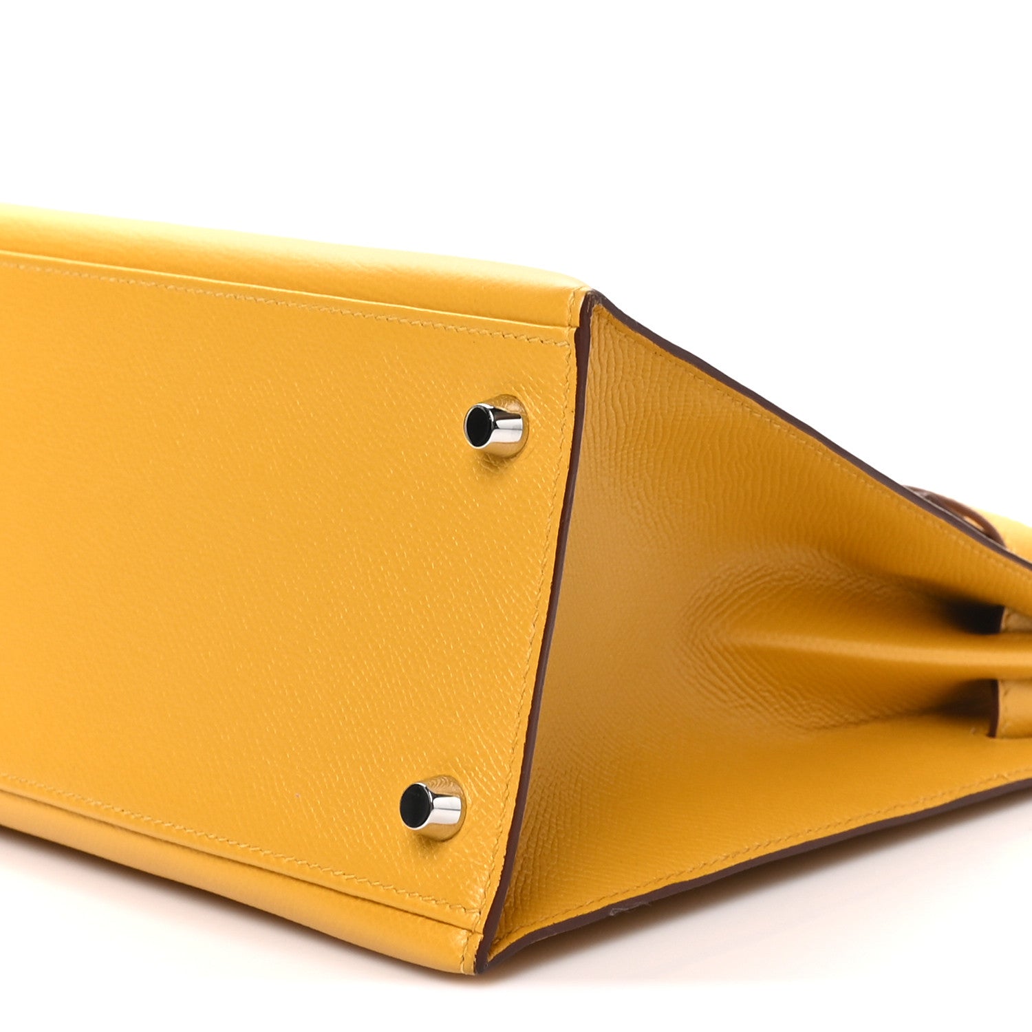 Hermes Epsom Kelly Sellier 28 Jaune Ambre 10 of 10