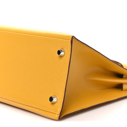 Hermes Epsom Kelly Sellier 28 Jaune Ambre 10 of 10