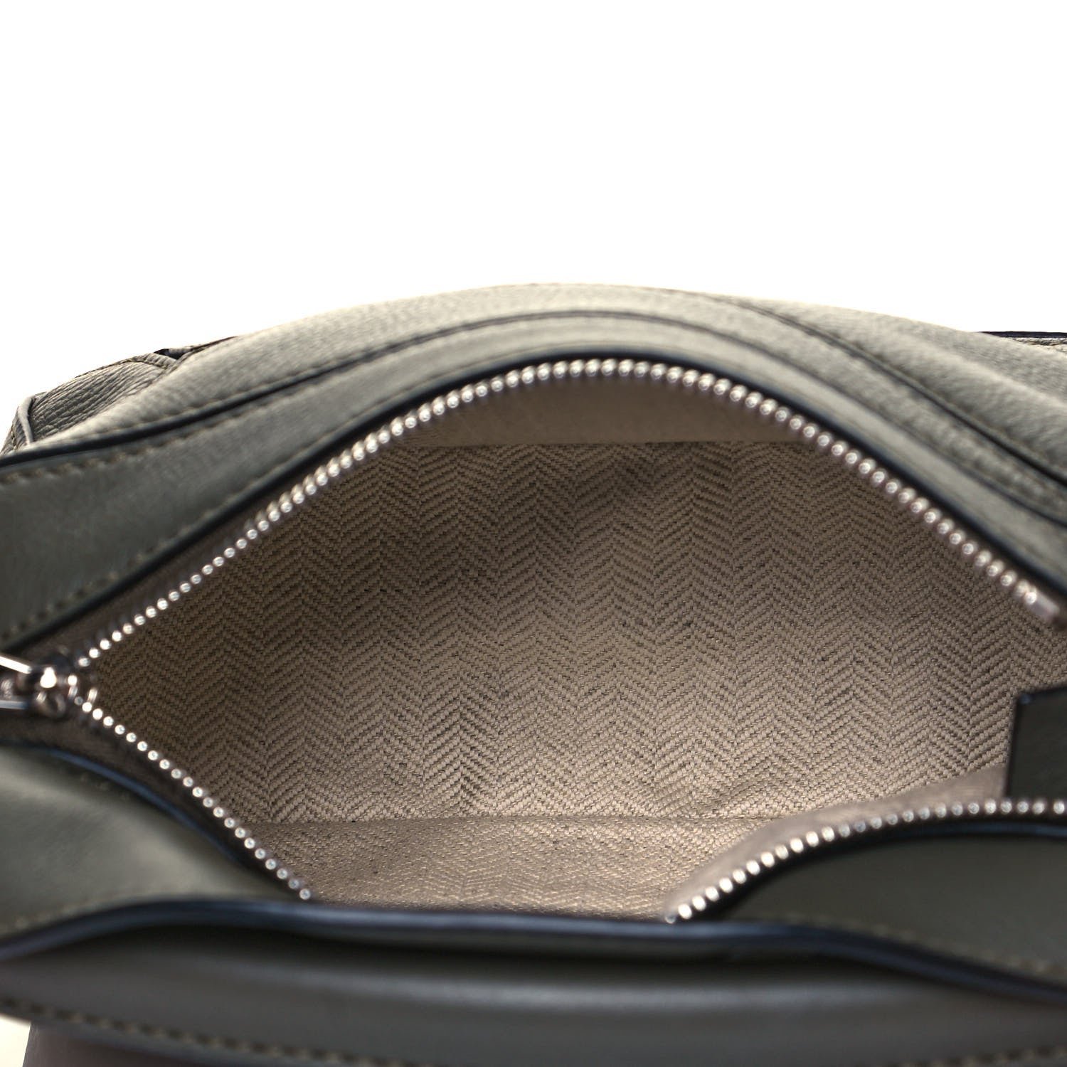 Loewe Calfskin Mini Puzzle Bag Khaki Green 5 of 13