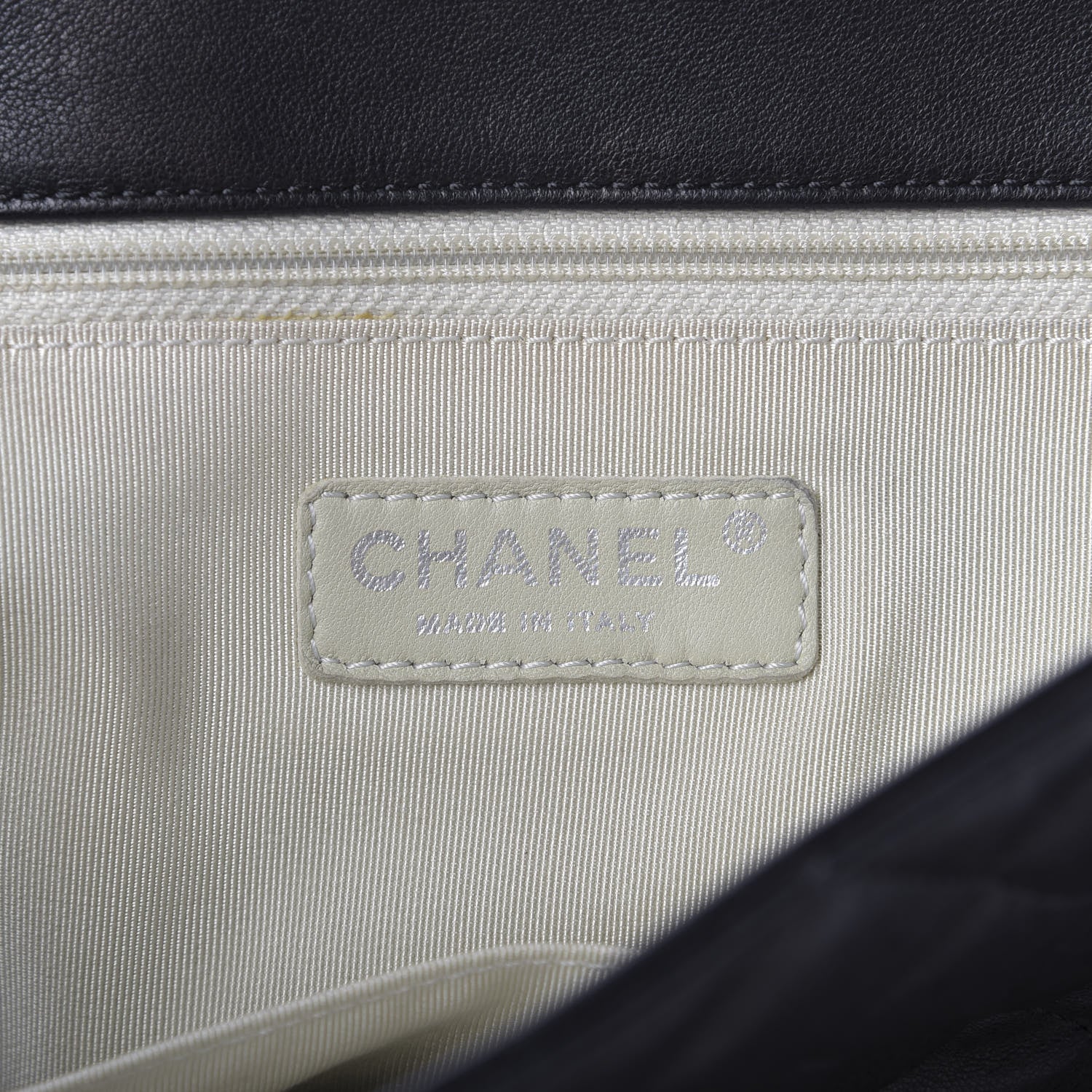 Chanel Washed Lambskin Quilted Maxi Chain Around Flap Black 8 of 9
