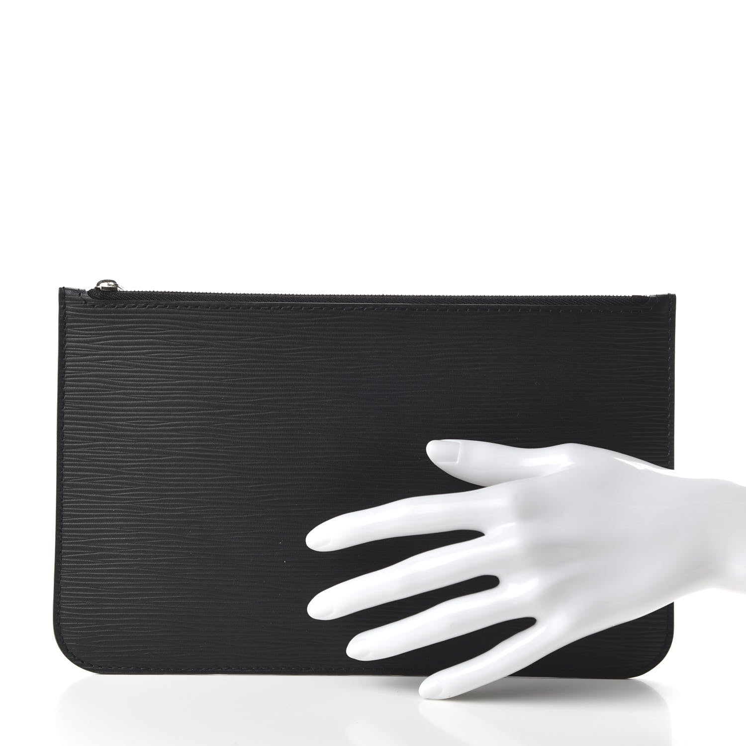 Louis Vuitton Epi Neverfull Pochette MM GM Black 2 of 10