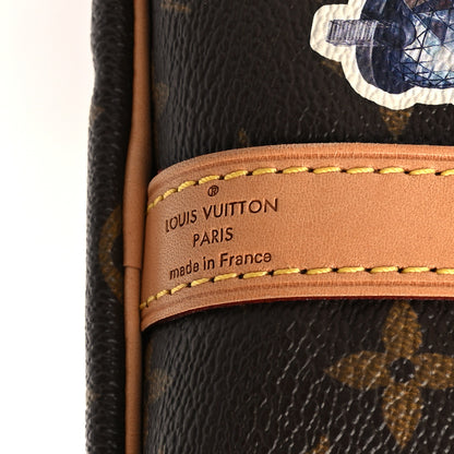 Louis Vuitton Monogram World Tour Speedy Bandouliere 30 6 of 8