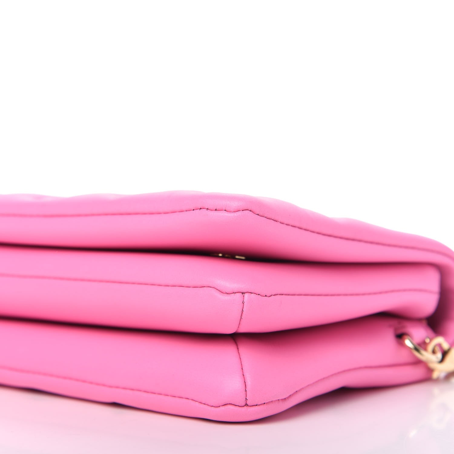 Louis Vuitton Lambskin Embossed Monogram Vuittamins Pochette Coussin Rose Violet 7 of 9