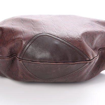 Gucci Guccissima Large Princy Hobo Dark Brown 8 of 9