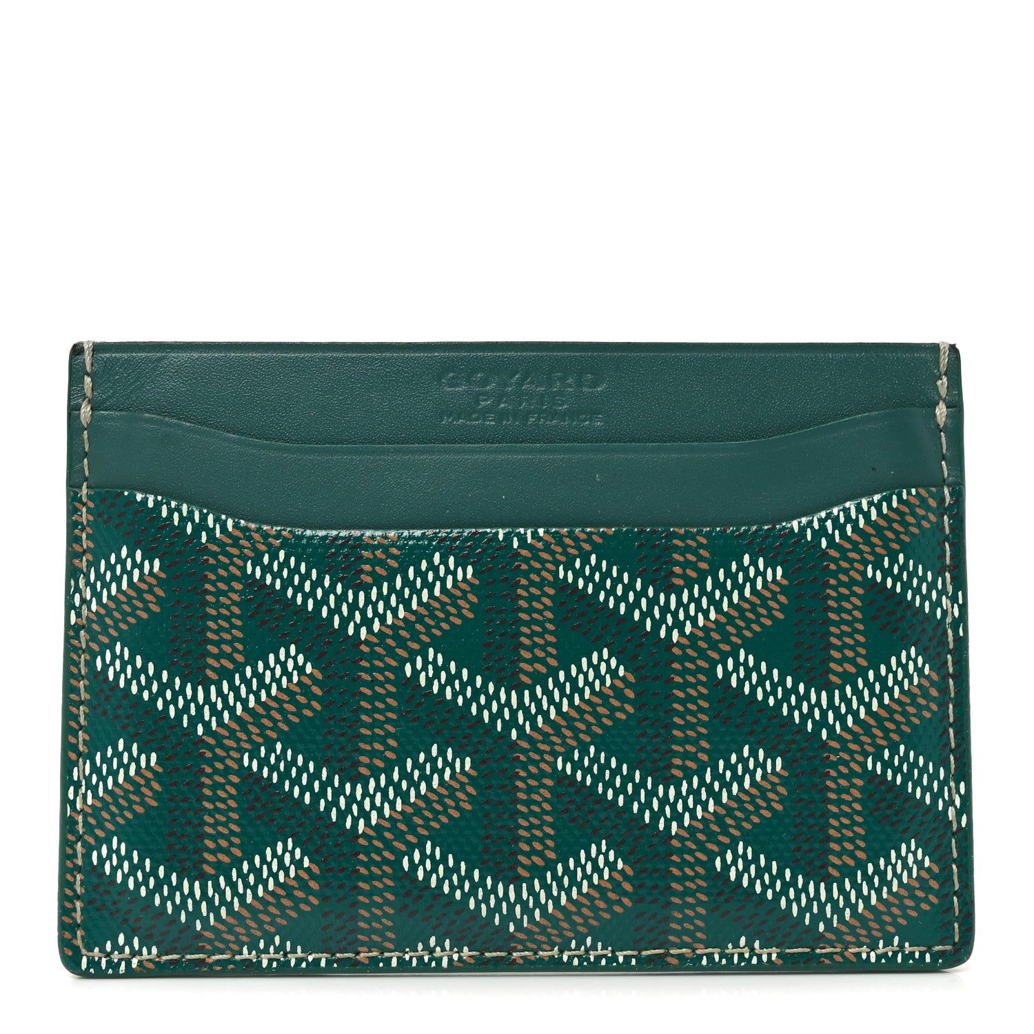 Goyard Goyardine Saint Sulpice Card Holder Green 1 of 6