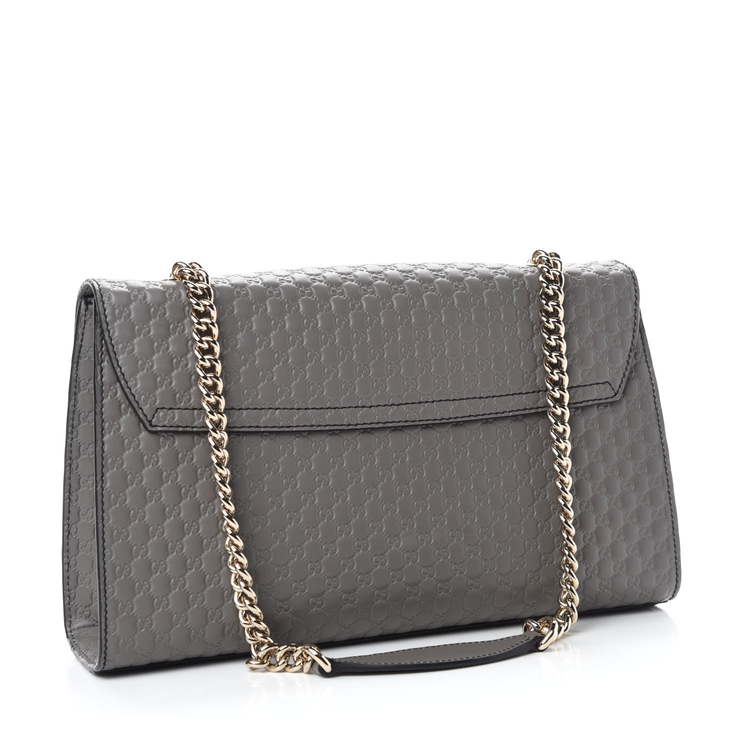 Gucci Soft Microguccissima Medium Emily Chain Shoulder Bag Loess 3 of 11