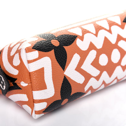 Louis Vuitton Monogram Giant Crafty Cosmetic Pouch Crème Caramel 7 of 9